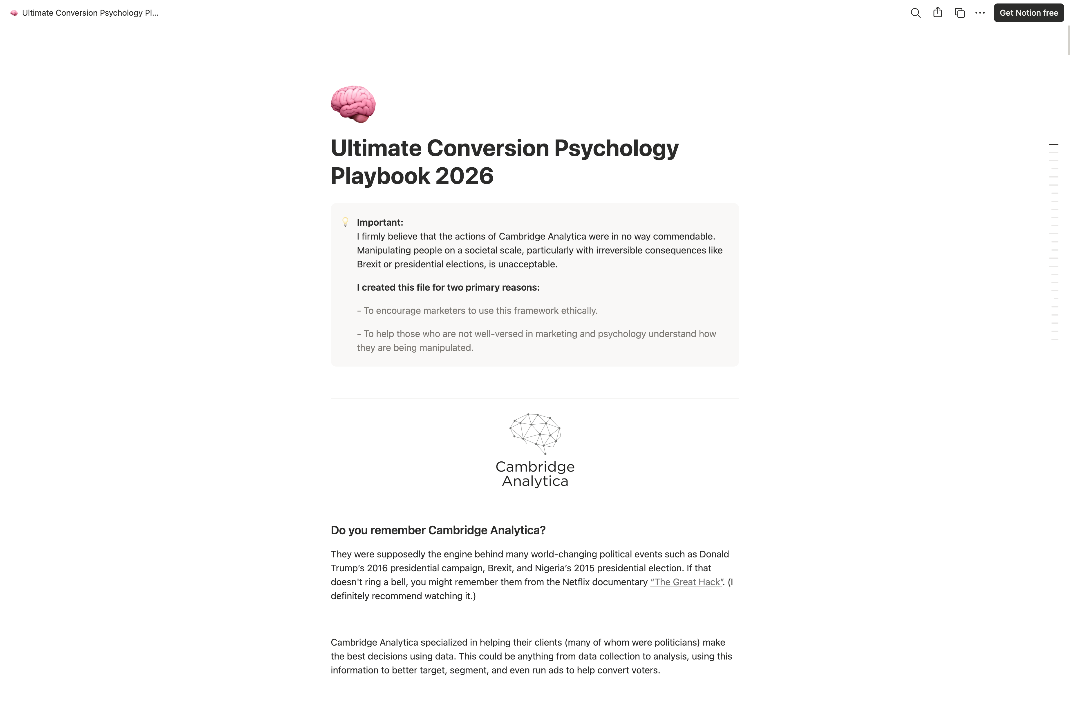 Psychology CRO Playbook (2026 Edition)