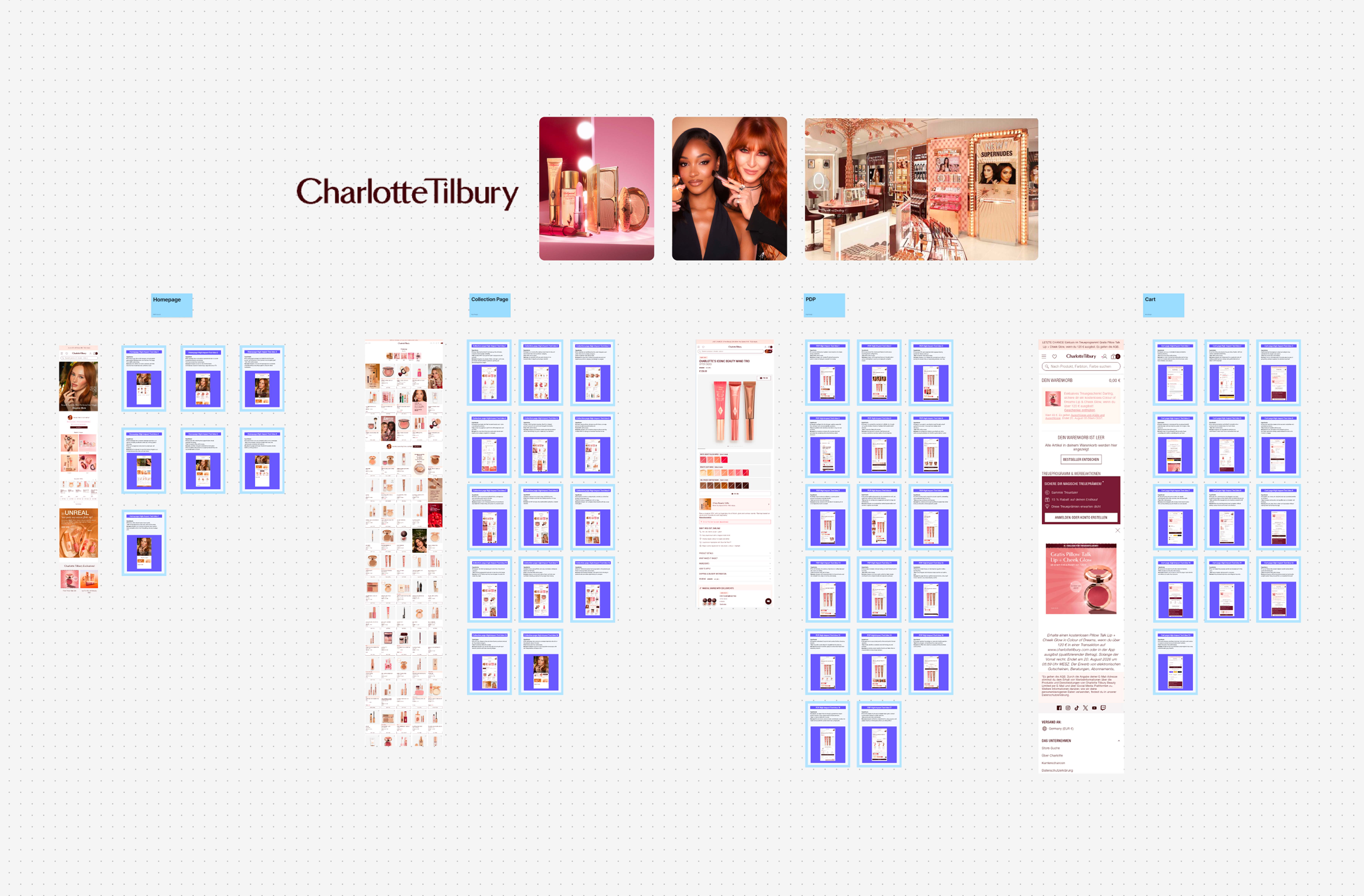 50+ Test Ideas for Charlotte Tilbury