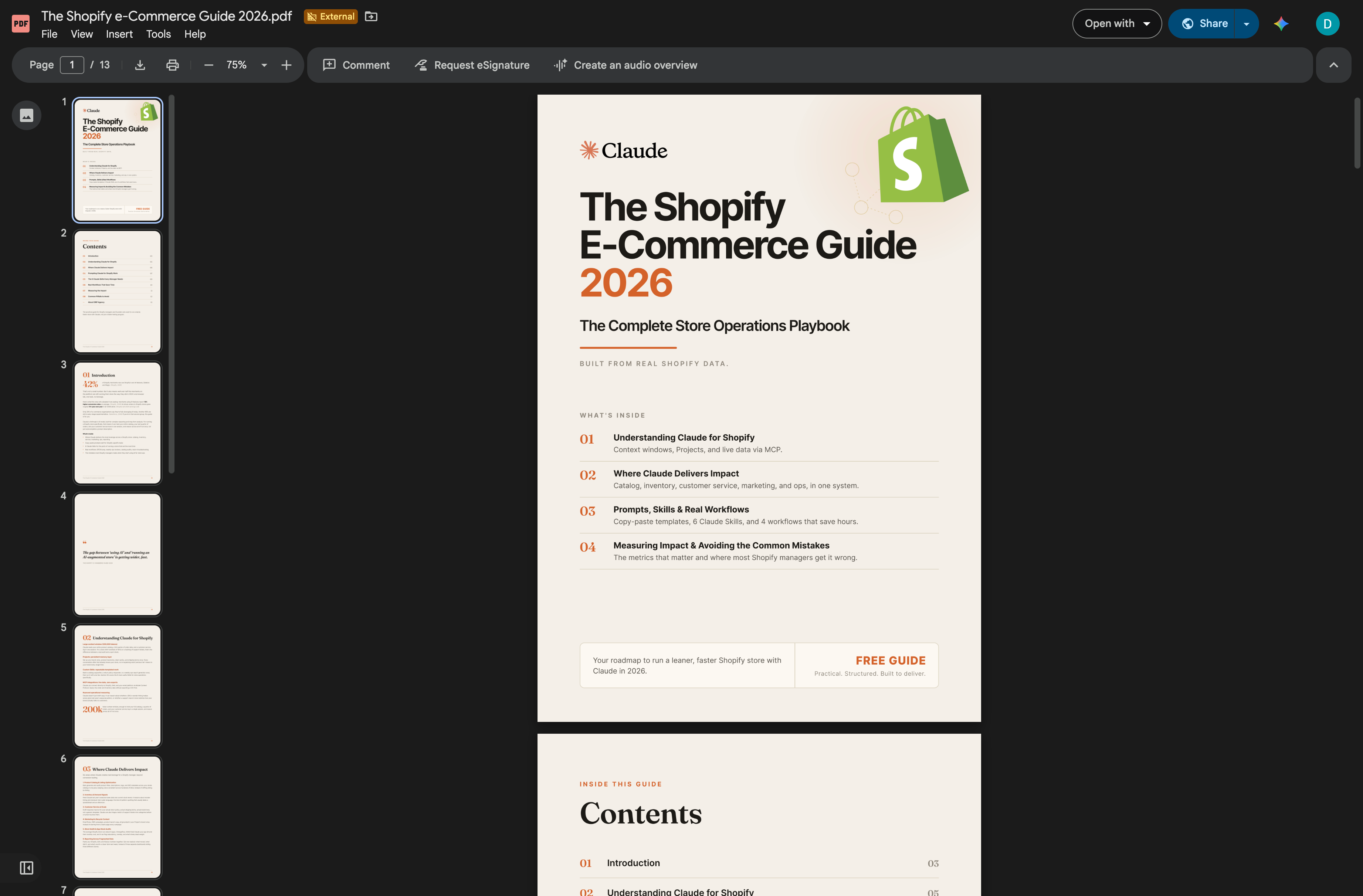 The Shopify e-Commerce Guide 2026