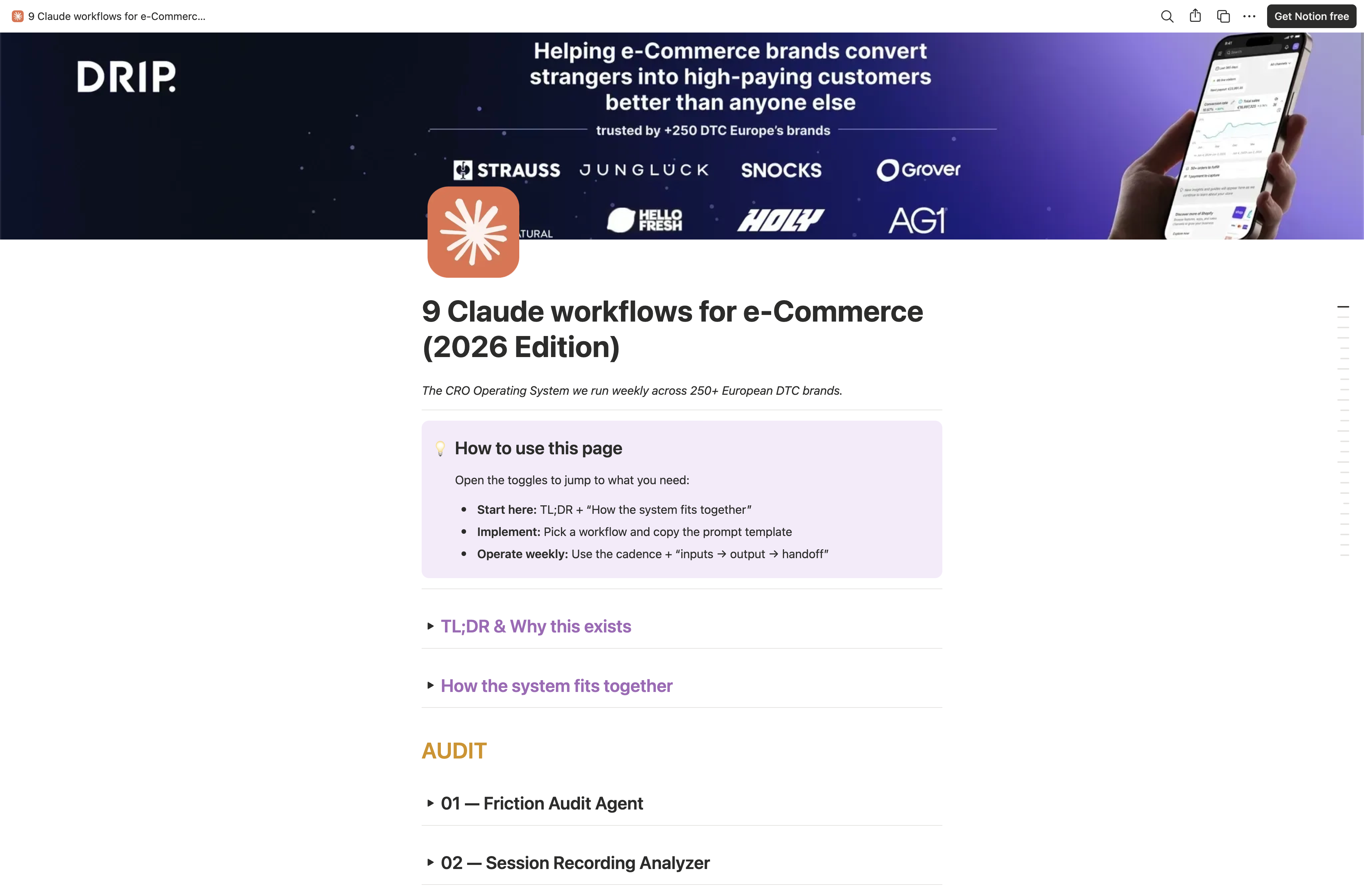 9 Claude workflows for e-Commerce (2026 Edition)