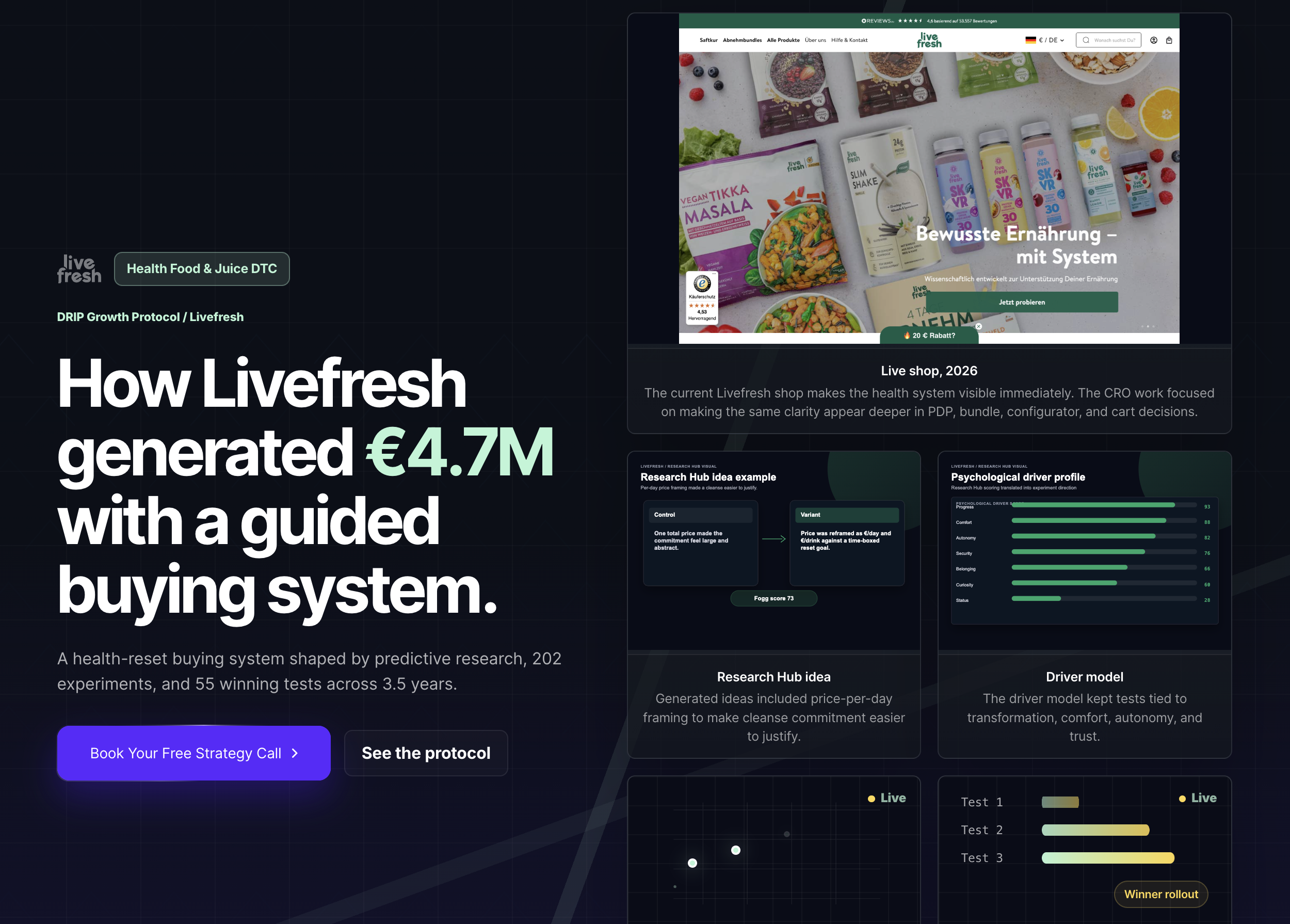 Livefresh Case Study